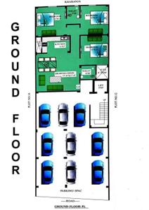 Image of 1400 Sq.ft 3 BHK Apartment / Flat for sale in Gujaini, Kanpur for Rs. 5500000