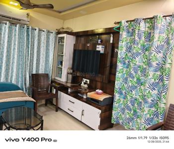 Living Room Image of 570 Sq.ft 1 BHK Apartment / Flat for sale in Hubtown Greenwoods, Thane West Thane for Rs. 8500000