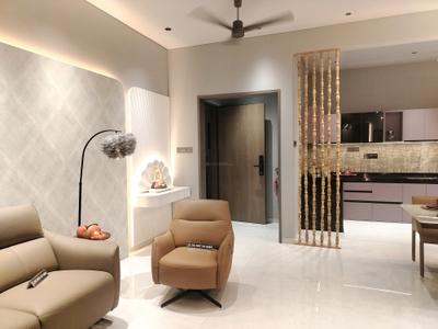 Living Room Image of 1405 Sq.ft 3 BHK Apartment / Flat for sale in Legend Aaradhyam Phase I, Maan Pune for Rs. 9700000