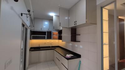 Kitchen Image of 1054 Sq.ft 2 BHK Apartment / Flat for rent in Sobha Dream Gardens, Thanisandra Bengaluru for Rs. 38000