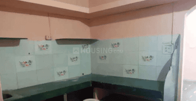Kitchen Image of 501 Sq.ft 1 BHK Builder Floor for rent in Panchsheel Nagar Indore for Rs. 6000