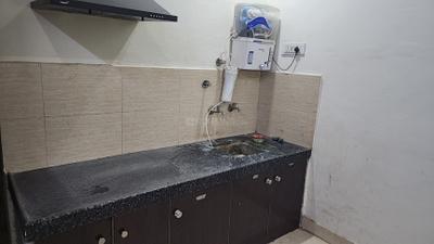 Kitchen Image of 560 Sq.ft 1 RK Apartment / Flat for rent in Karolan Ka Barh Jaipur for Rs. 12500