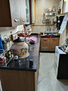 Kitchen Image of 1200 Sq.ft 2 BHK Apartment / Flat for sale in Jangpura New Delhi for Rs. 6500000