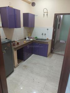Kitchen Image of 560 Sq.ft 1 BHK Builder Floor for rent in Sector 46 Gurgaon for Rs. 25000