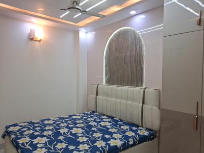 Bedroom Image of 850 Sq.ft 3 BHK Builder Floor for rent in Dwarka Mor New Delhi for Rs. 27000