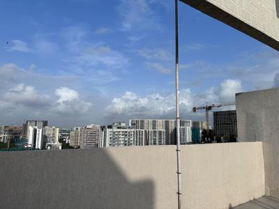 Balcony Image of 1000 Sq.ft 2 BHK Apartment / Flat for rent in Shapoorji Pallonji BKC 28, Bandra East Mumbai for Rs. 99945