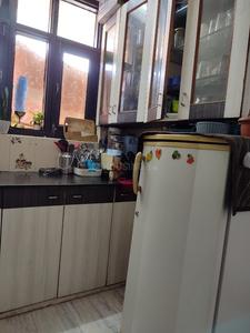 Kitchen Image of 833 Sq.ft 1.5 BHK Apartment / Flat for sale in Murlipura Jaipur for Rs. 3000000