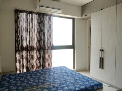 Bedroom Image of 1450 Sq.ft 3 BHK Apartment / Flat for rent in G K Sai Radha Complex, Bhandup West Mumbai for Rs. 75000