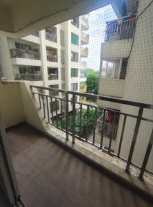 Balcony Image of 1050 Sq.ft 2 BHK Apartment / Flat for rent in Shekhar Maple Woods, Nipania Indore for Rs. 30000