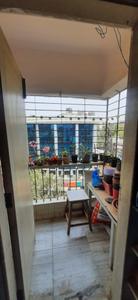 Balcony Image of 800 Sq.ft 2 BHK Apartment / Flat for rent in Vile Parle East Mumbai for Rs. 88000