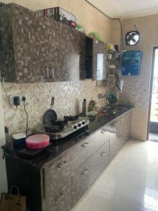 Kitchen Image of 360 Sq.ft 1 BHK Builder Floor for rent in Shalimar Bagh New Delhi for Rs. 22000