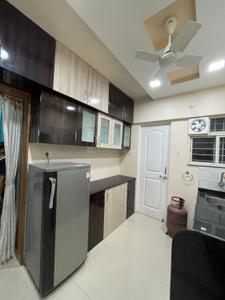 Kitchen Image of 750 Sq.ft 1 BHK Apartment / Flat for rent in Ashtavinayak City, Fursungi Pune for Rs. 19500