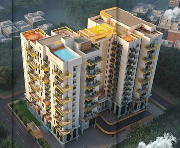 Image of 1556 Sq.ft 3 BHK Apartment / Flat for sale in Bariatu, Ranchi for Rs. 7780000