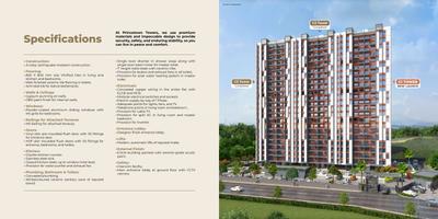 Image of 1117 Sq.ft 2 BHK Apartment / Flat for sale in Kumar Princetown Towers, Mohammed Wadi, Pune for Rs. 6950000