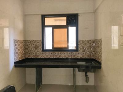 Kitchen Image of 410 Sq.ft 1 RK Apartment / Flat for rent in Om Sai Enterprises Paradise, Dombivli West Thane for Rs. 7500