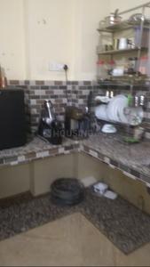 Kitchen Image of 1050 Sq.ft 1 BHK Builder Floor for sale in Bulanala Varanasi for Rs. 4000000