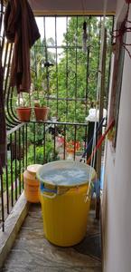 Balcony Image of 1350 Sq.ft 4 BHK Apartment / Flat for sale in Kaikhali Kolkata for Rs. 3500000