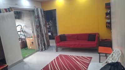 Living Room Image of 670 Sq.ft 1 BHK Apartment / Flat for rent in Sai Laxmi Galaxy, Kalas Pune for Rs. 22000