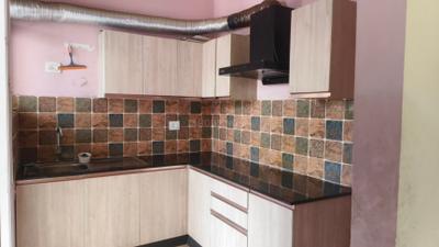 Kitchen Image of 1200 Sq.ft 2 BHK Apartment / Flat for rent in Shrachi Greenwood Nest, New Town Kolkata for Rs. 34000