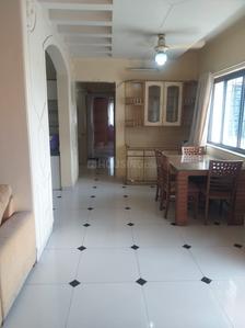 Hall Image of 1500 Sq.ft 3 BHK Apartment / Flat for rent in DSK Akash Ganga, Aundh Pune for Rs. 45000