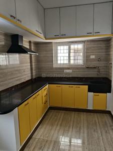 Kitchen Image of 600 Sq.ft 1 BHK Independent House for rent in Marathahalli Bengaluru for Rs. 20000