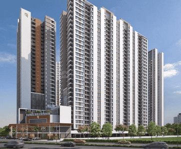 Image of 1201 Sq.ft 2 BHK Apartment / Flat for sale in Paras Rahul Downtown Phase II, Punawale, Pune for Rs. 8700000