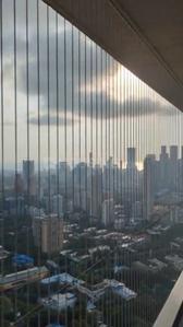Balcony Image of 1588 Sq.ft 3 BHK Apartment / Flat for rent in Omkar Veda Exclusive, Parel Mumbai for Rs. 170000