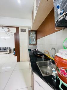 Kitchen Image of 1152 Sq.ft 2 BHK Apartment / Flat for sale in Dutt Avalon, Tragad Ahmedabad for Rs. 6000000