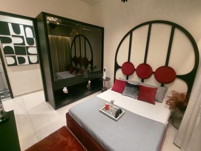 Bedroom Image of 550 Sq.ft 1 BHK Apartment / Flat for sale in Arihant Avanti Palace, Shilgaon Thane for Rs. 4500000