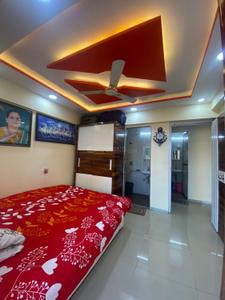 Bedroom Image of 1100 Sq.ft 2 BHK Apartment / Flat for sale in New Millenium Paradise, Kalamboli Navi Mumbai for Rs. 9500000