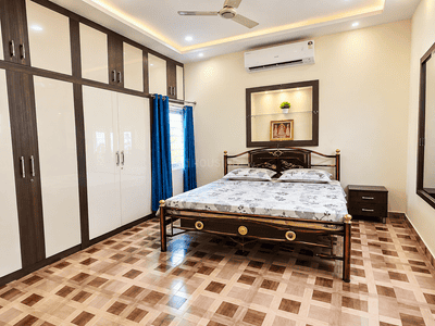 Bedroom Image of 850 Sq.ft 1 BHK Apartment / Flat for rent in Vaishali Nagar Jaipur for Rs. 18000