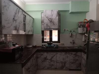 Kitchen Image of 1450 Sq.ft 3 BHK Apartment / Flat for sale in Meenal Balmukanda Residency, Raj Nagar Extension Ghaziabad for Rs. 9000000