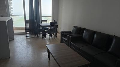 Living Room Image of 1380 Sq.ft 2 BHK Apartment / Flat for rent in Supertech Supernova, Sector 94 Noida for Rs. 65000