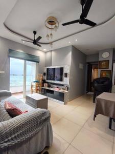 Hall Image of 1300 Sq.ft 3 BHK Apartment / Flat for rent in Godrej Rejuve, Keshav Nagar Pune for Rs. 33000