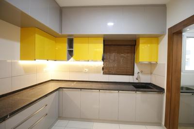 Kitchen Image of 1700 Sq.ft 3 BHK Apartment / Flat for rent in L And T Raintree Boulevard, Sahakara Nagar Bengaluru for Rs. 85000