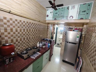Kitchen Image of 482 Sq.ft 1 BHK Apartment / Flat for sale in Kashish Park, Dharamveer Nagar Thane for Rs. 9500000