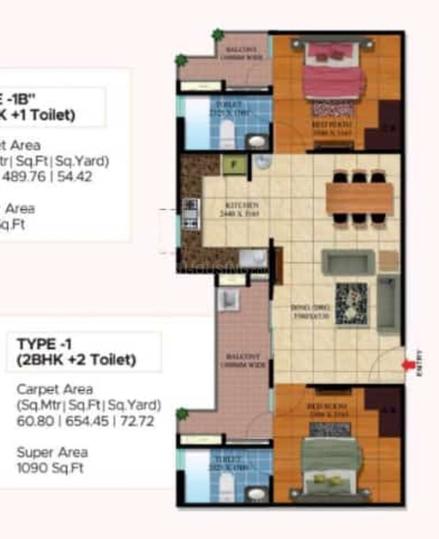 SVP Gulmohur Garden Utopia The Nest Main Image 1