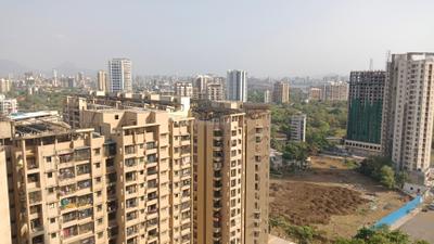 Balcony Image of 680 Sq.ft 1 BHK Apartment / Flat for rent in Raunak City Sector IV D6, Kalyan West Kalyan for Rs. 18500