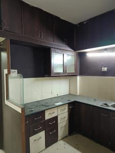 Kitchen Image of 1250 Sq.ft 3 BHK Apartment / Flat for rent in Vijay Nagar Indore for Rs. 24000