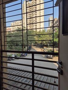 Balcony Image of 650 Sq.ft 1 BHK Apartment / Flat for sale in Rajaram Sukur Enclave, Kasarvadavali Thane for Rs. 5800000