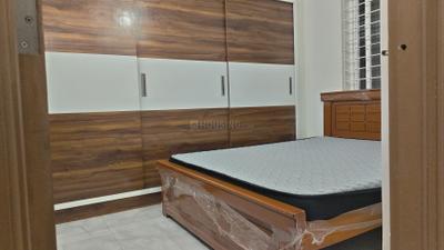 Bedroom Image of 658 Sq.ft 1 BHK Apartment / Flat for rent in Kondapur Hyderabad for Rs. 25000