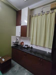 Kitchen Image of 1200 Sq.ft 1 RK Builder Floor for rent in Gomti Nagar Lucknow for Rs. 12000