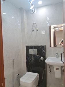 Common Bathroom Image of 600 Sq.ft 2 BHK Builder Floor for sale in Dwarka Mor New Delhi for Rs. 3550000