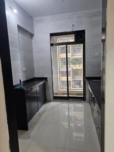 Kitchen Image of 665 Sq.ft 1 BHK Apartment / Flat for sale in Om Swayambhu Siddhivinayak Balaji Residency, Thakurli Thane for Rs. 4800000