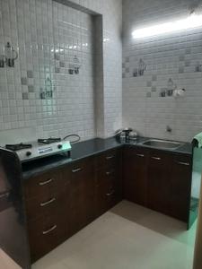 Kitchen Image of 702 Sq.ft 2 BHK Apartment / Flat for sale in The Rise 1, Bhayli Vadodara for Rs. 2100000