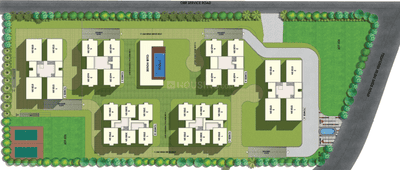 Image of 3704 Sq.ft 4 BHK Apartment / Flat for sale in Rajapushpa Infina, Manchirevula, Hyderabad for Rs. 26600000