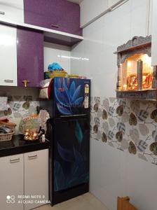 Kitchen Image of 400 Sq.ft 1 BHK Apartment / Flat for sale in Dombivli East Thane for Rs. 3300000