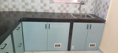 Kitchen Image of 1200 Sq.ft 3 BHK Apartment / Flat for rent in Bagaria Pravesh, Ariadaha Kolkata for Rs. 25000