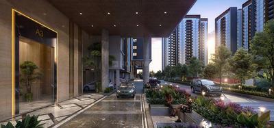Balcony Image of 1100 Sq.ft 2 BHK Apartment / Flat for sale in Gini Vivante, Kiwale Pune for Rs. 6500000