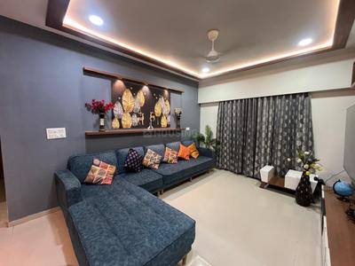 Hall Image of 1850 Sq.ft 3 BHK Apartment / Flat for rent in Adani The Meadows, Shantigram Ahmedabad for Rs. 50000